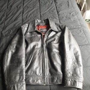 Leather jacket